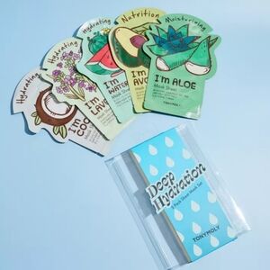 TONYMOLY Hydrating Sheet Mask Set Of 5